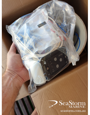 12V Deluxe Bidet Marine Hydrovacuum Toilet - Ocean Technologies