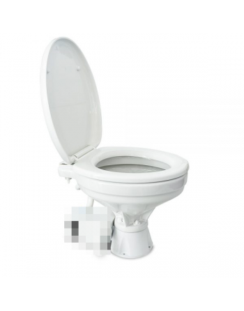 12V Silent Comfort Marine Hydrovacuum Toilet - Ocean Technologies