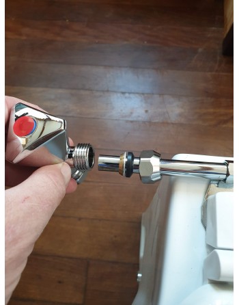 Install Step 5 - Bidet Kit for Laguna Luxury Marine Hydrovacuum Toilet - Ocean Technologies